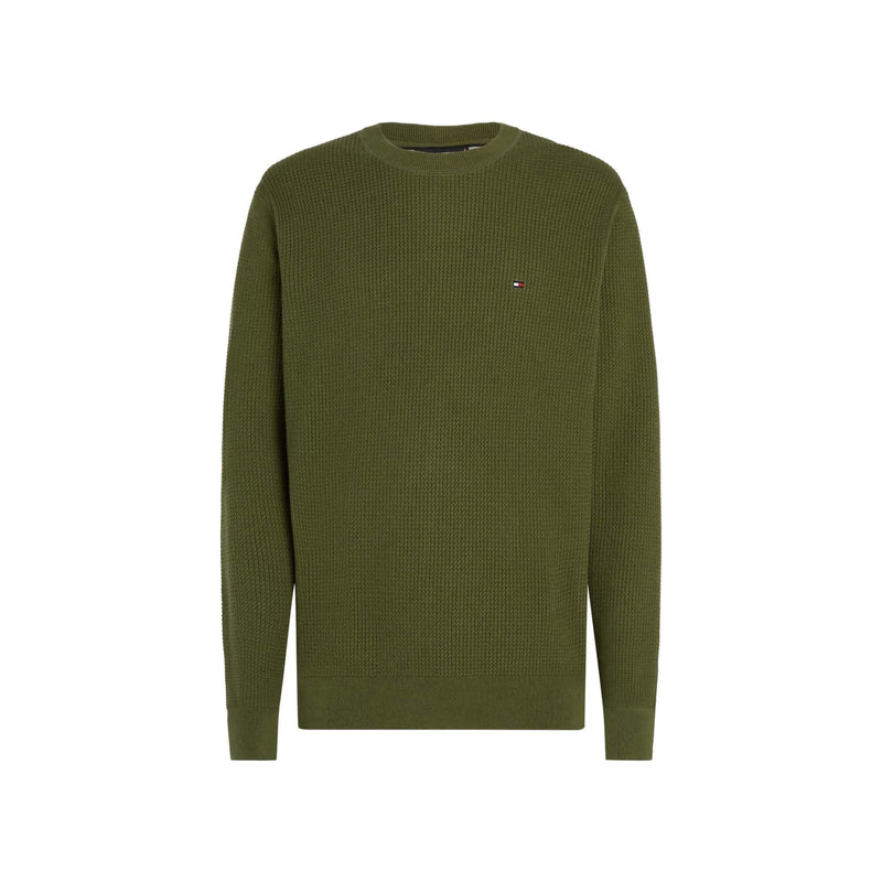 Tommy Hilfiger Jersey Structure Crewnk · Negro