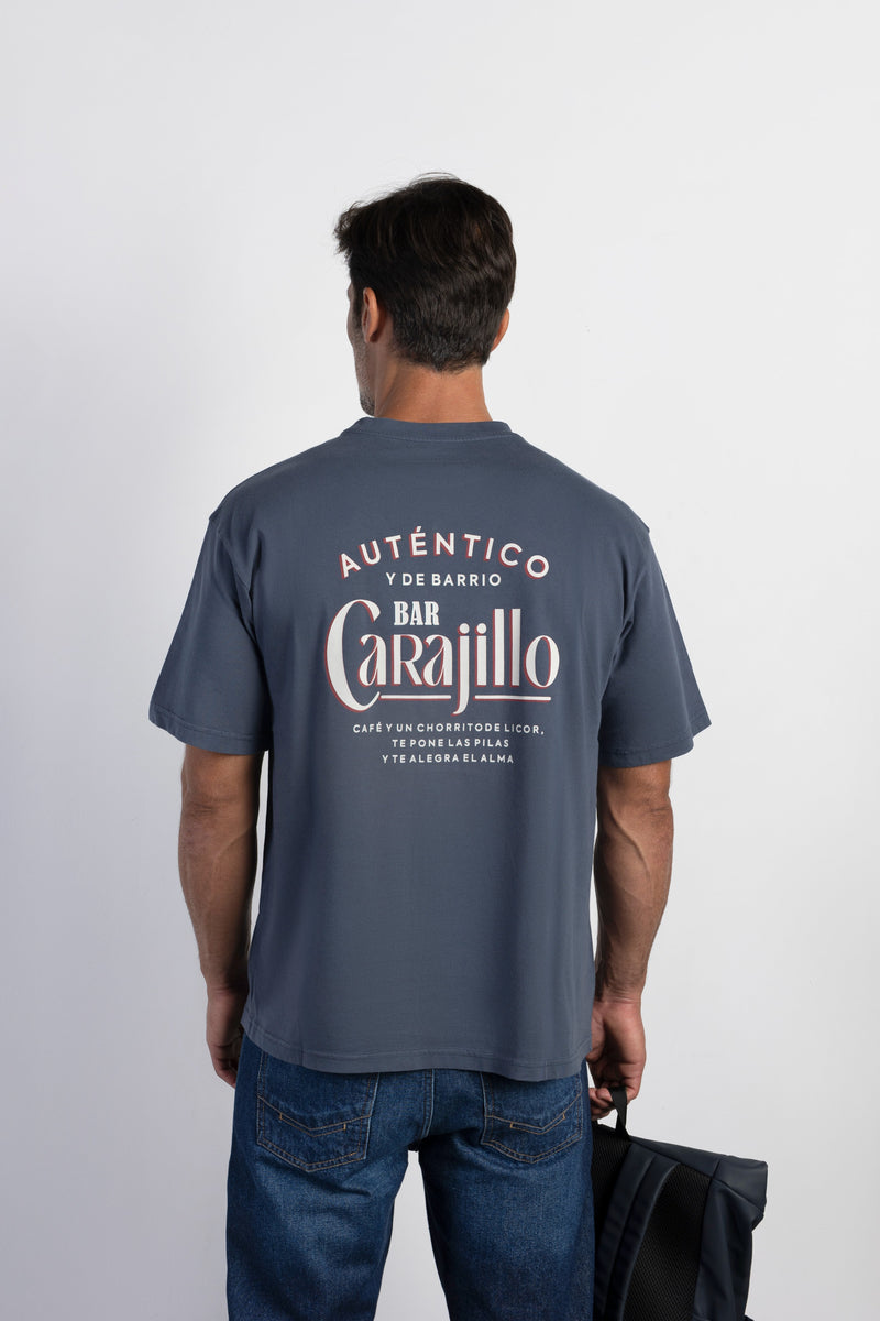 Camiseta Carajillo Azul Oceano | The Boston Brand