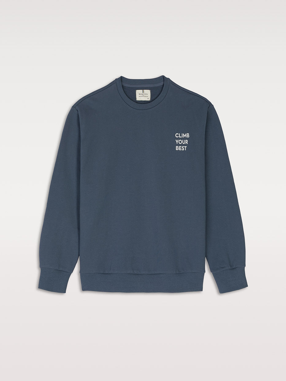 Sudadera Print Climb Indigo | The Boston Brand · imagen 3