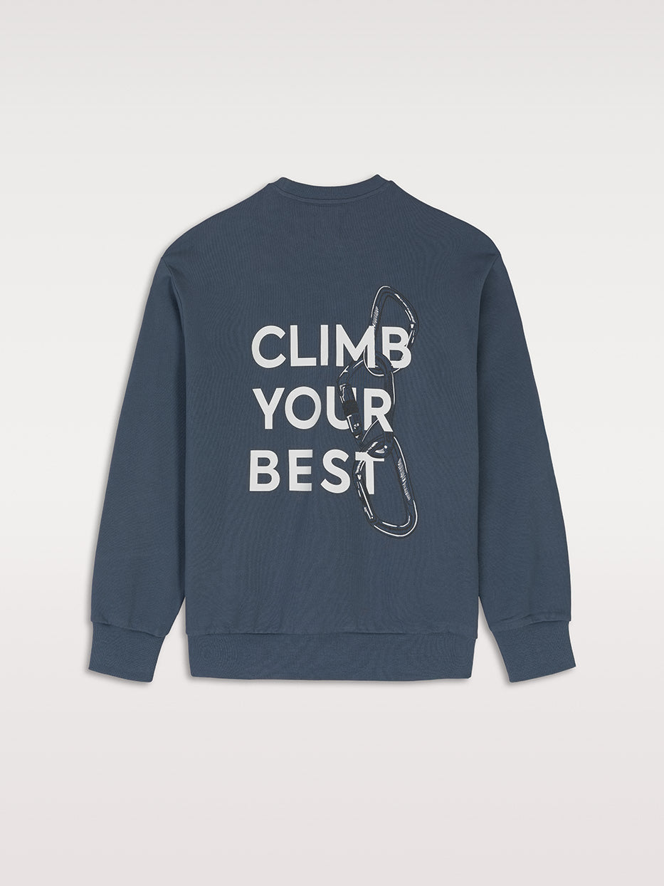 Sudadera Print Climb Indigo | The Boston Brand · imagen 6