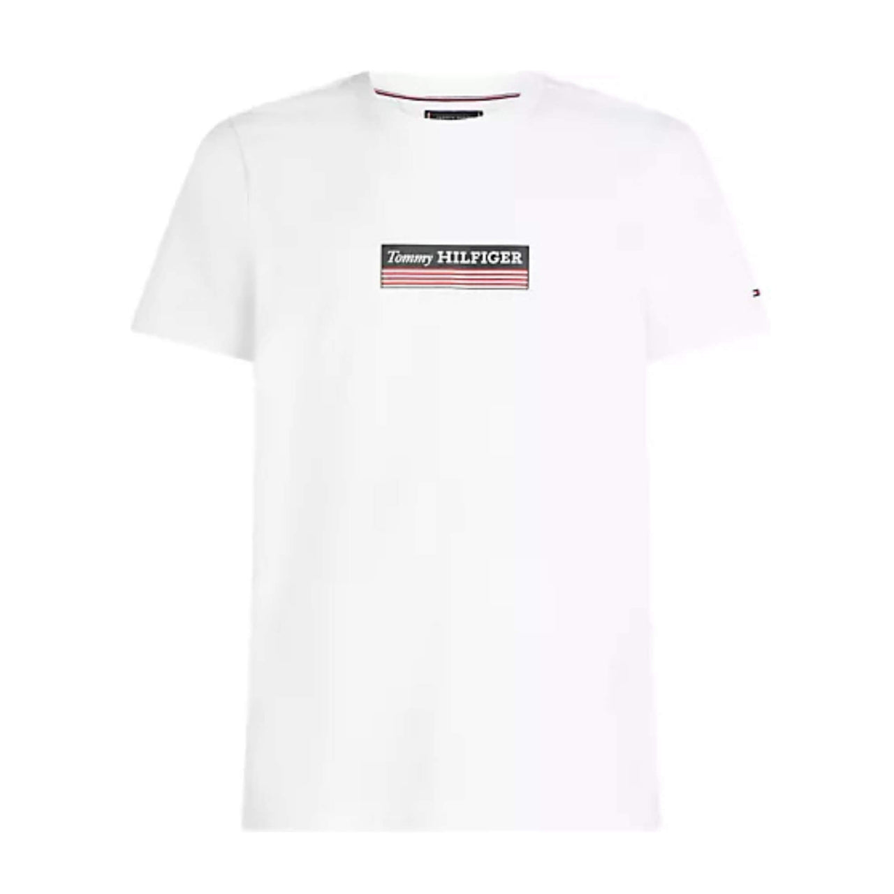 Mw0Mw38079Ybr Camisetas Tommy Hilfiger Hombre Hilfiger Box Tee