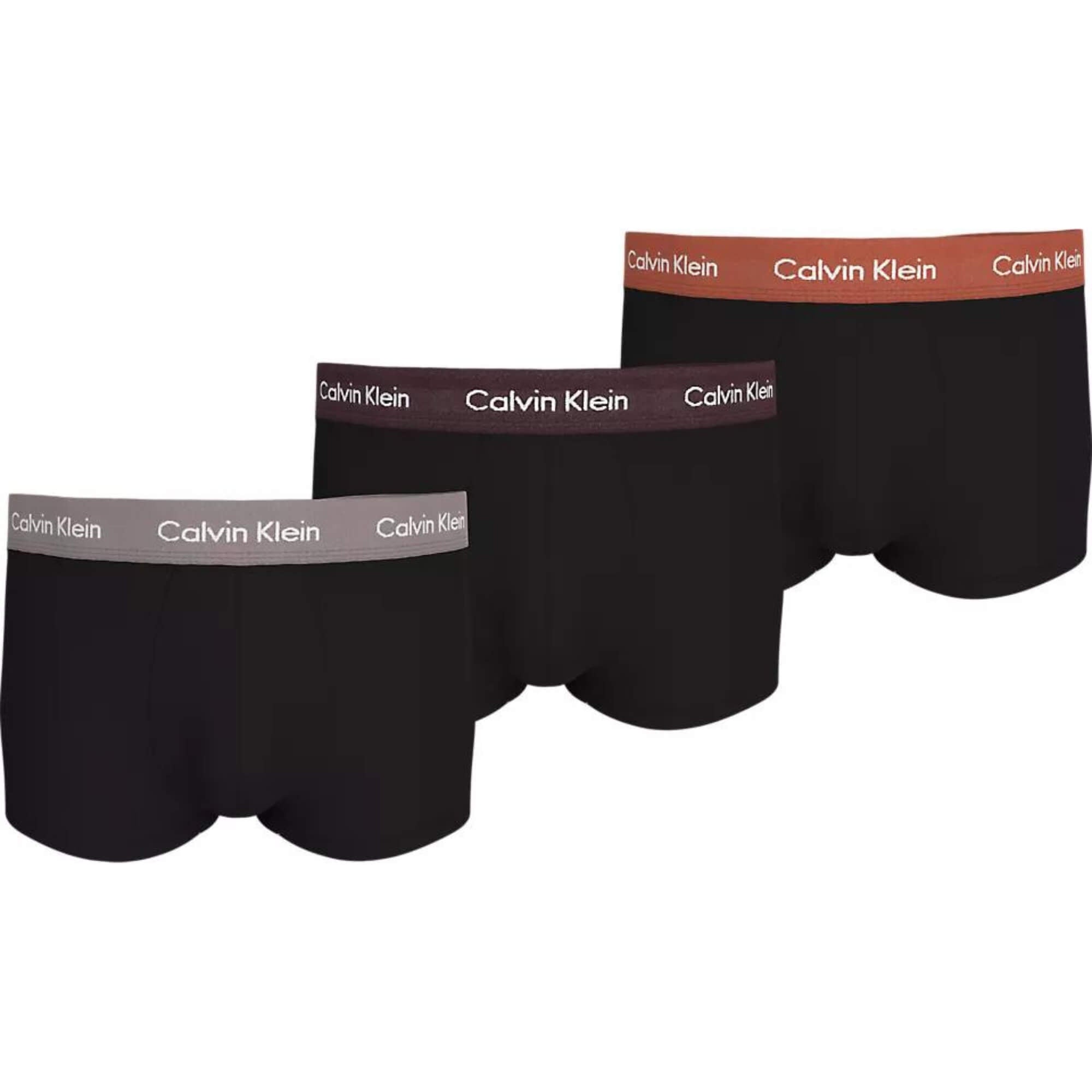 Calzoncillos Calvin Klein Hombre Pack 3 Low Rise Trunk · imagen 1