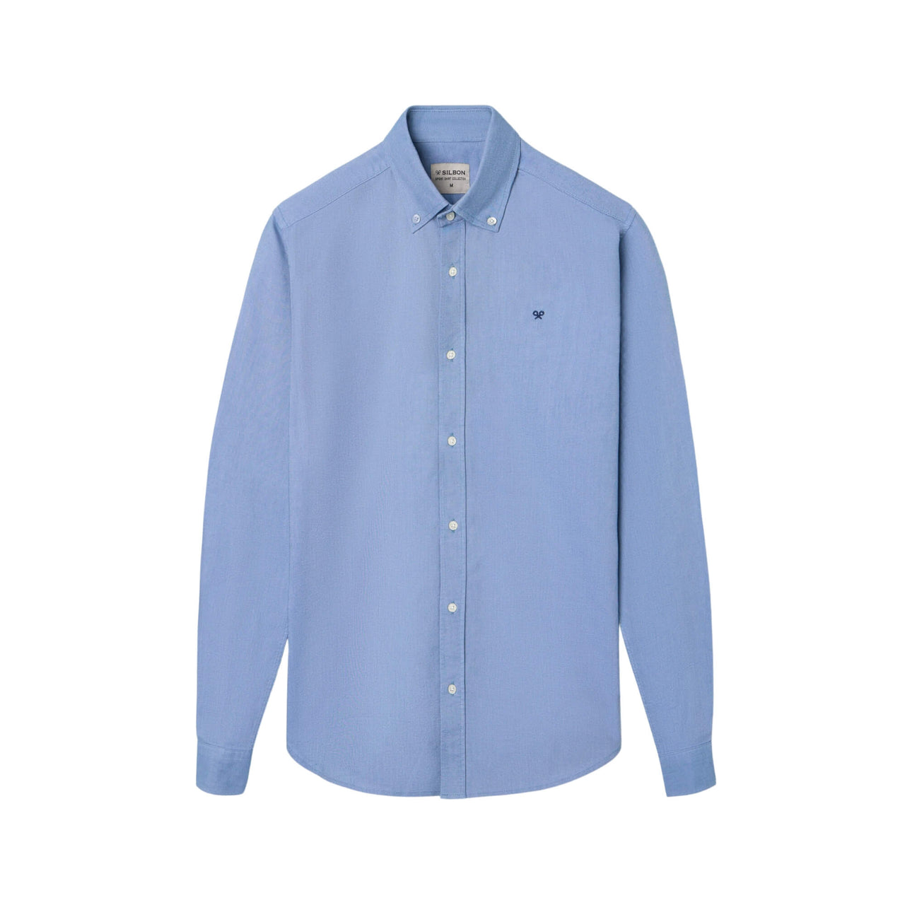 129772 Camisas Silbon Hombre Sport Oxford Azul Marino