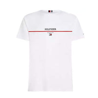 Thumbnail for Mw0Mw35464Ybr Camisetas Tommy Hilfiger Hombre Hilfiger Stripe Tee