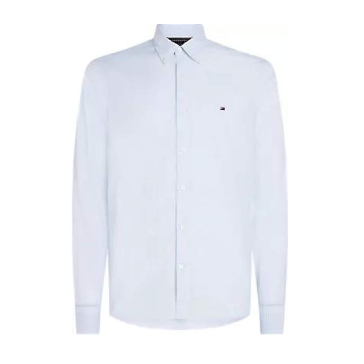 Mw0Mw358130Gy Camisas Tommy Hilfiger Hombre Flex Micro Foulard Sf Shirt