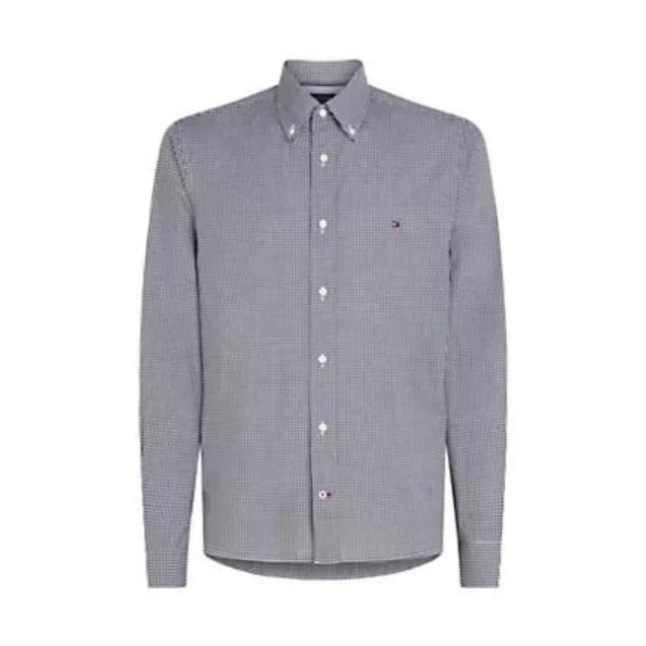 Mw0Mw328370Mt Camisas Tommy Hilfiger Hombre Nat. Soft Flex Gingham Rf Shirt