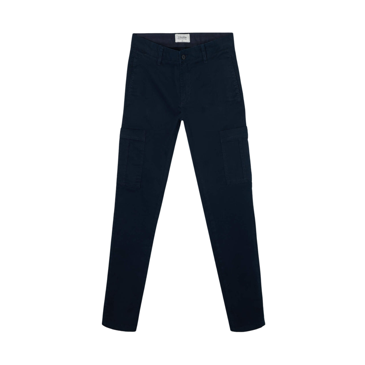 129736 Pantalones Silbon Hombre Sport Cargo Azul Marino