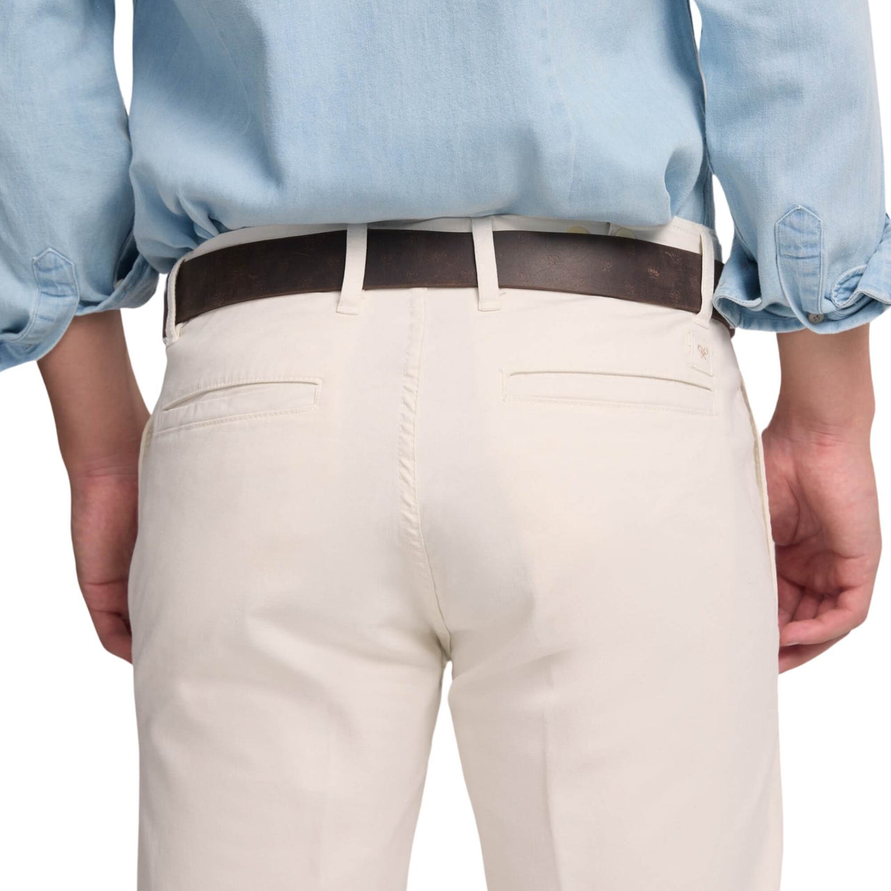 129732 Pantalones Silbon Hombre Sport Chino Pinza Piedra