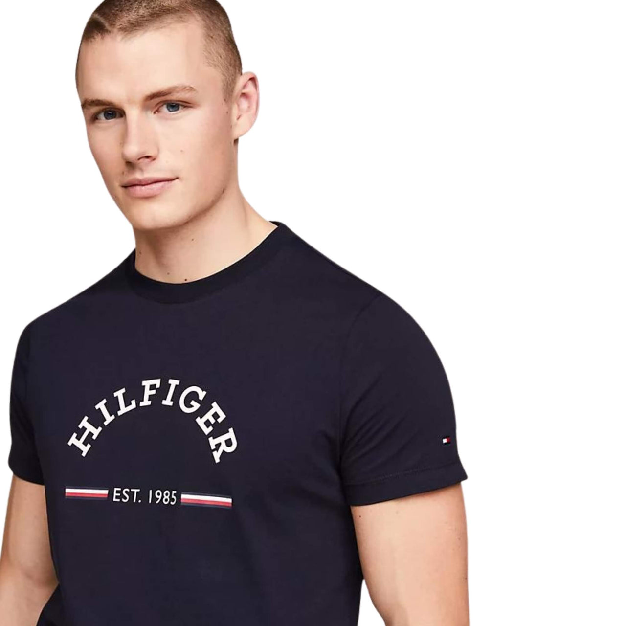 Mw0Mw35466Dw5 Camisetas Tommy Hilfiger Hombre Rwb Arch Gs Tee