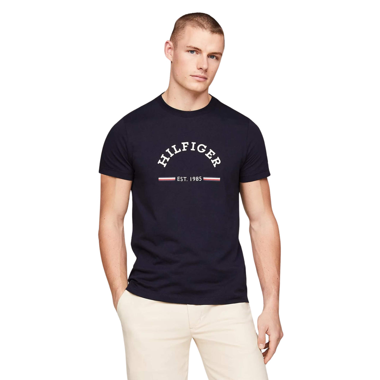 Mw0Mw35466Dw5 Camisetas Tommy Hilfiger Hombre Rwb Arch Gs Tee