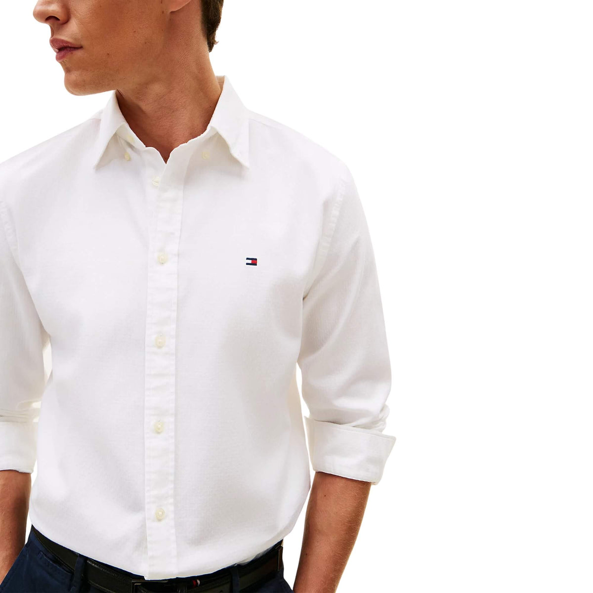 Camisa Tommy Hilfiger Hombre Flex Dobby Slim Fit · imagen 2