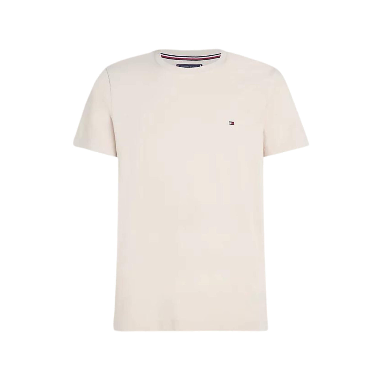 Mw0Mw10800Aci Camisetas Tommy Hilfiger Hombre Stretch Slim Fit Tee