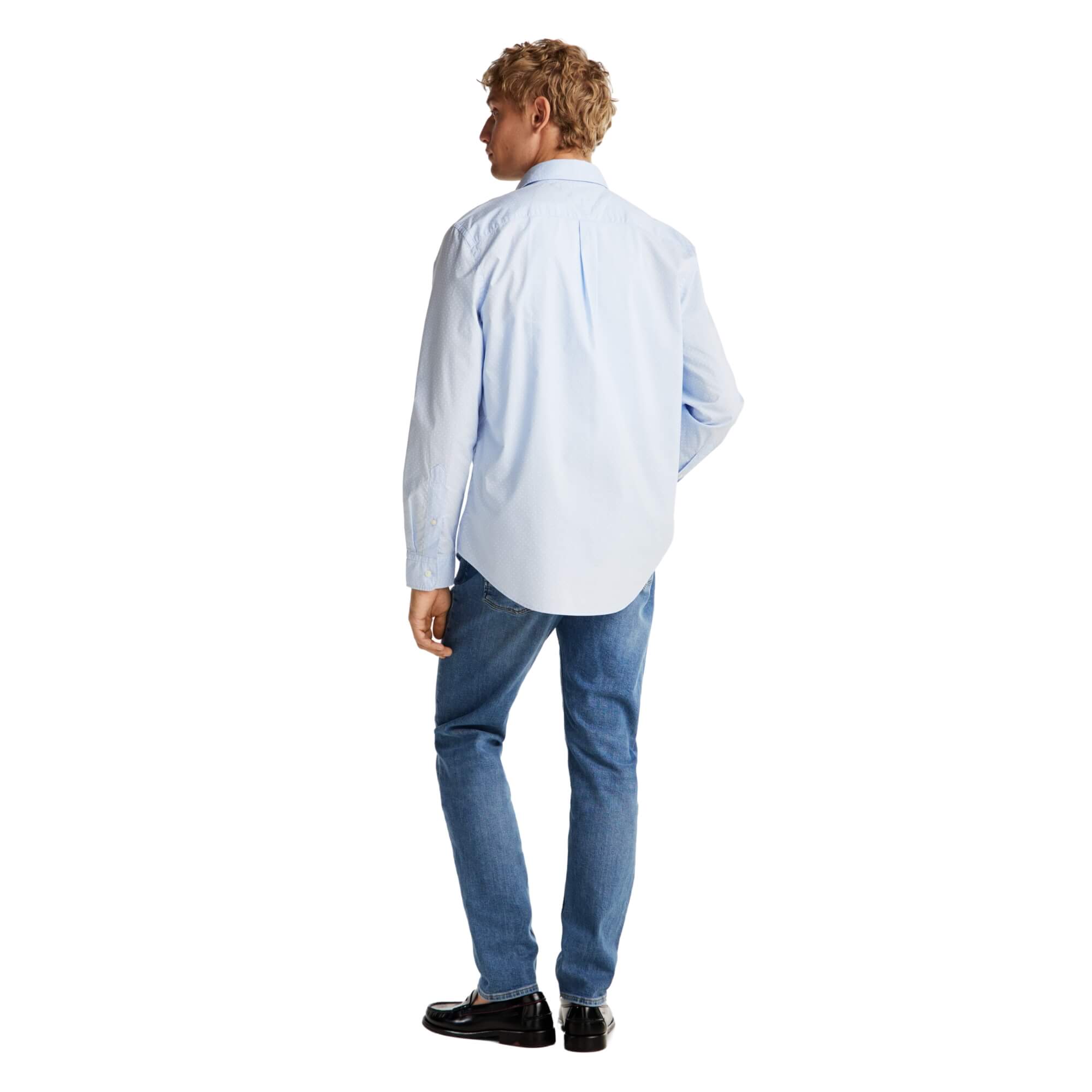 Tommy Hilfiger Camisa Flex Poplin Polka Dot Rf Shirt · imagen 6