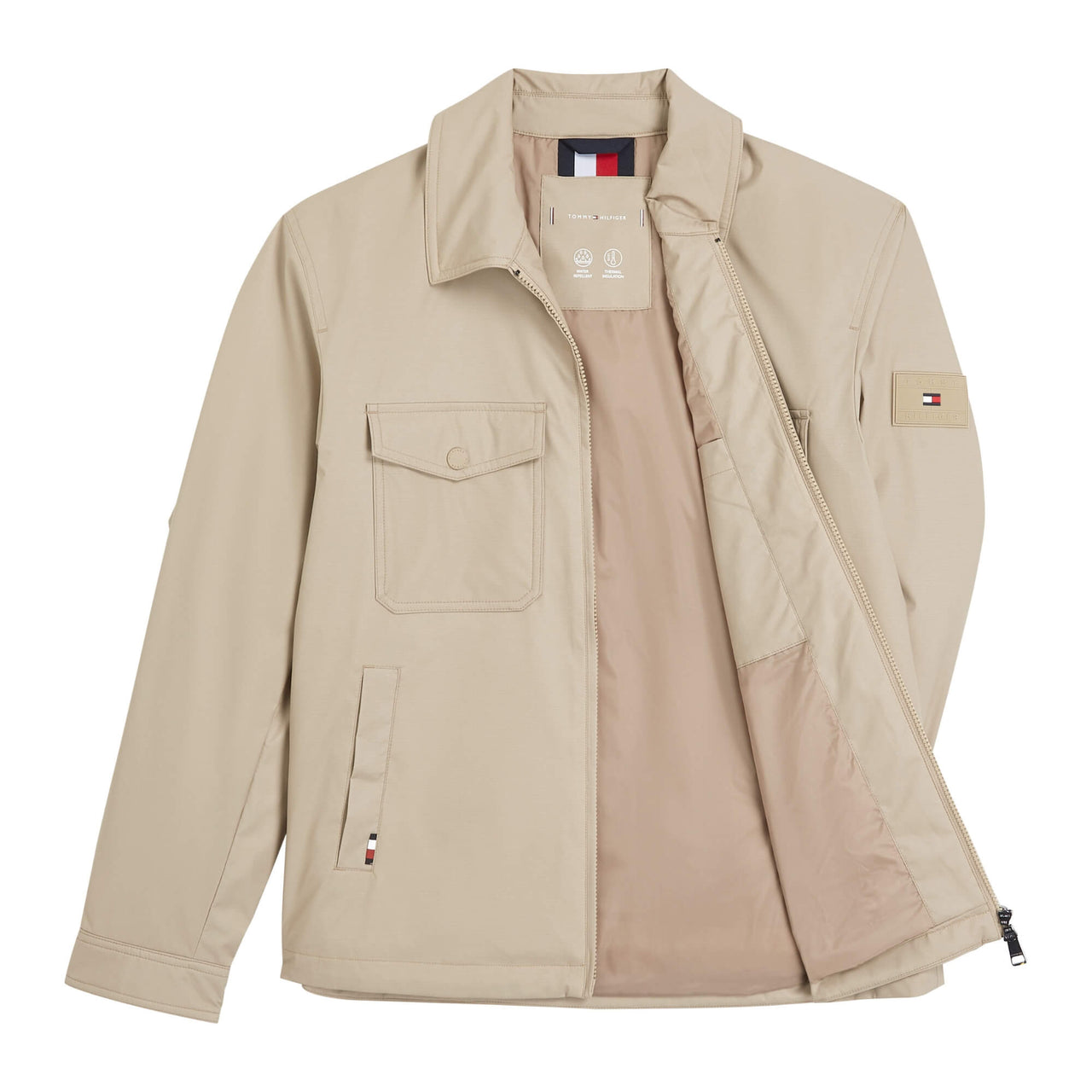 Mw0Mw37646Rbt Cazadoras Tommy Hilfiger Hombre Padded Shirt Jacket