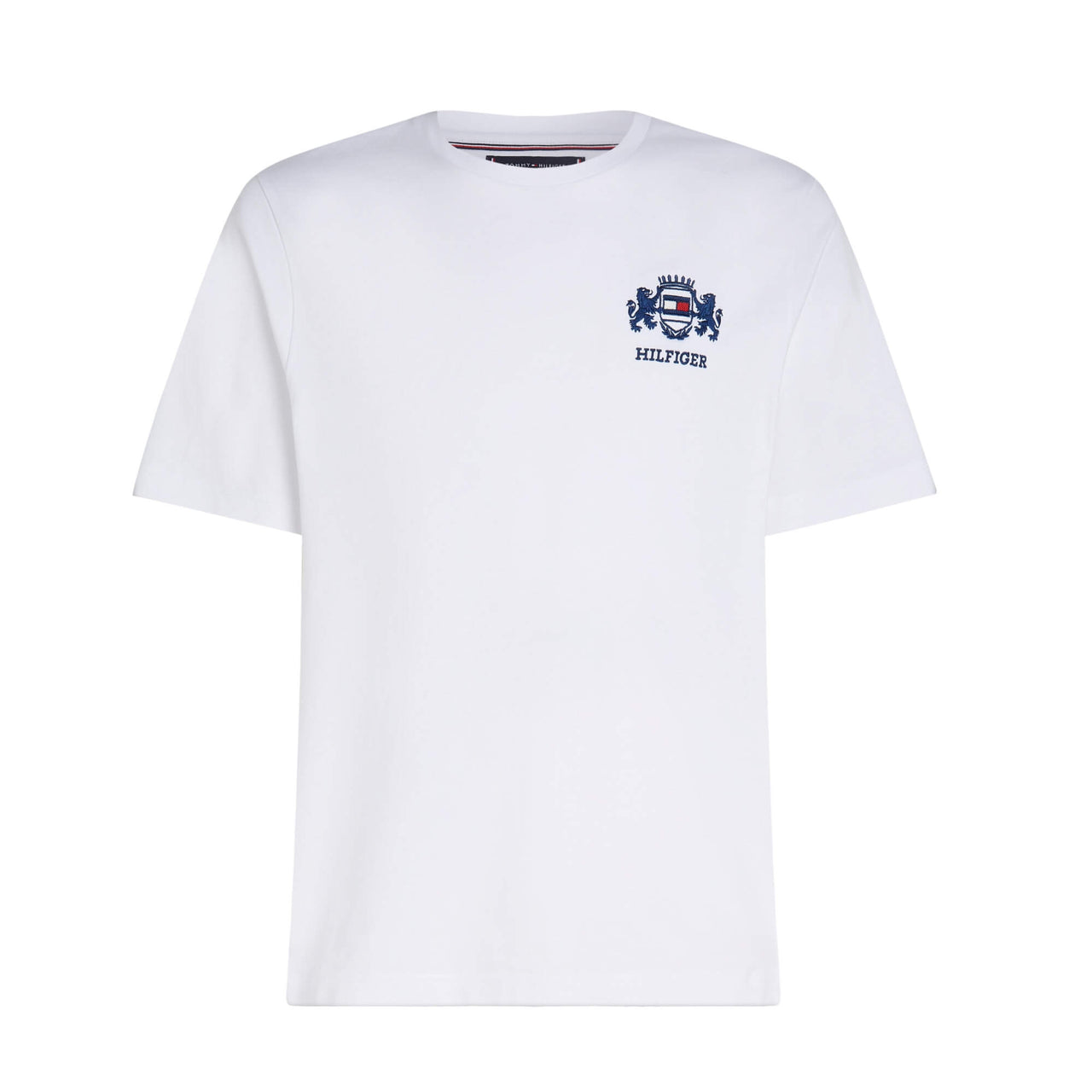 Mw0Mw38076Ybr Camisetas Tommy Hilfiger Hombre Hilfiger Small Crest Tee