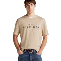 Thumbnail for Mw0Mw37448Rbt Camisetas Tommy Hilfiger Hombre Big Hilfiger Tee