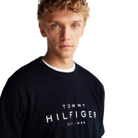 Thumbnail for Mw0Mw37448Dw5 Camisetas Tommy Hilfiger Hombre Big Hilfiger Tee