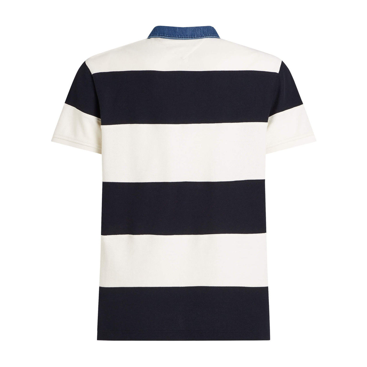 Mw0Mw375150Fb Polos Tommy Hilfiger Hombre Rugby Stripe Relaxed Polo