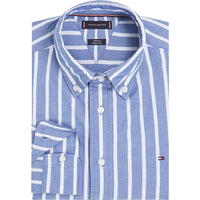 Thumbnail for Mw0Mw375560Gz Camisas Tommy Hilfiger Hombre Flex Poplin Nautical Stp Shirt