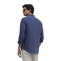 Thumbnail for 124500 Camisas Silbon Hombre Sport Soft Azul Indigo