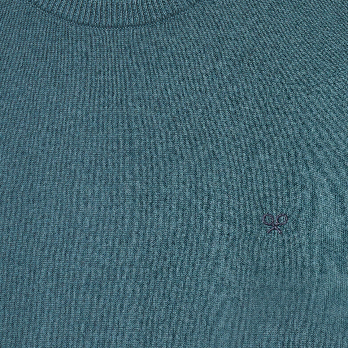 Jersey Liso Cuello Redondo Petroleo | Silbon · imagen 2