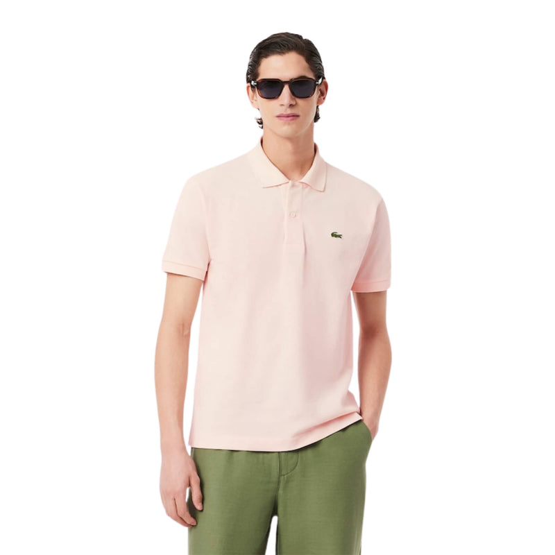 Polo Lacoste Hombre Piqué Manga Corta - Rosa