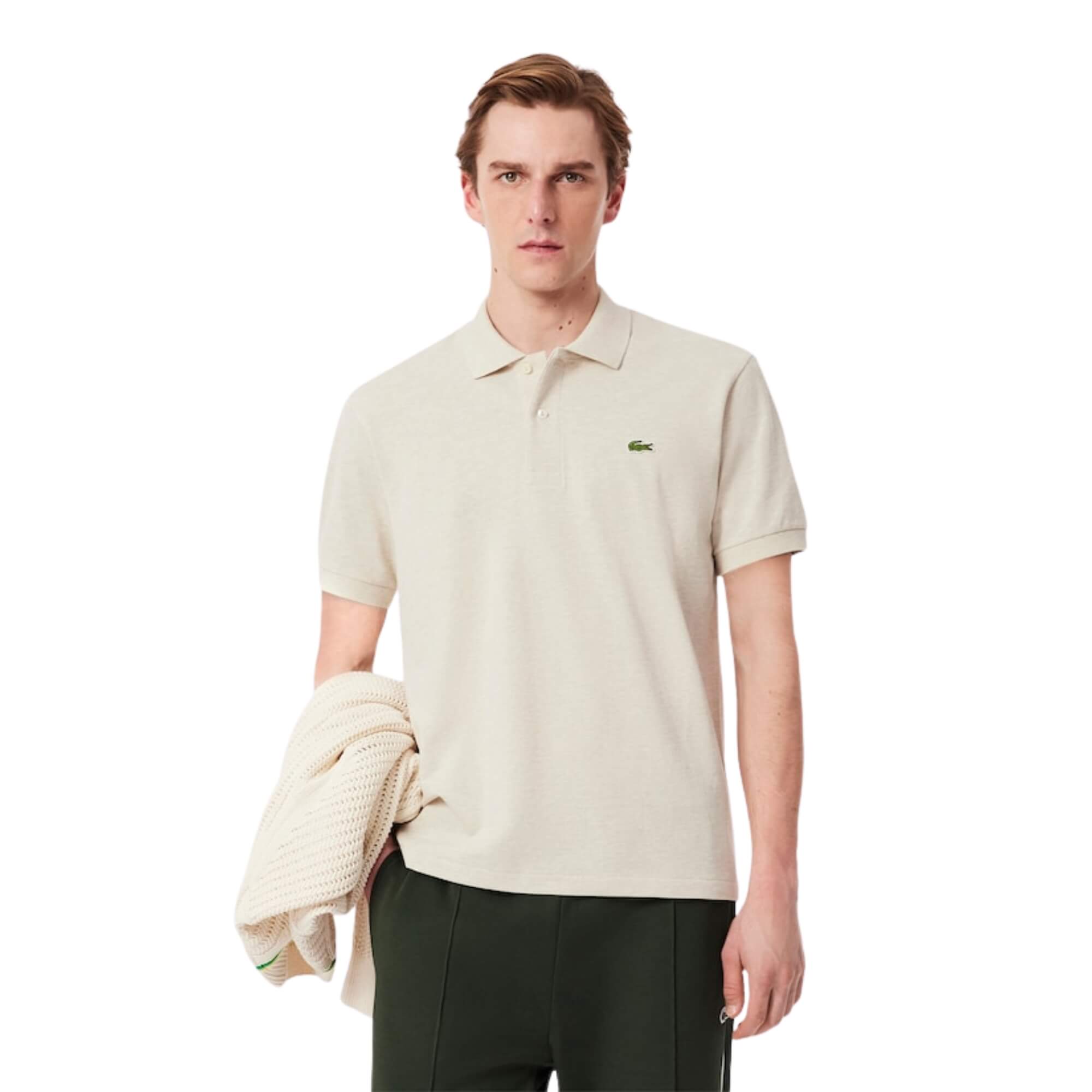 Polo Short Sleeved Ribbed Collar Shirt | Lacoste · imagen 1