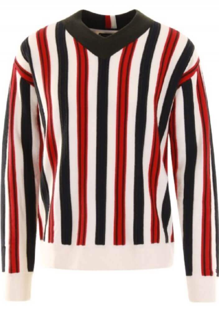 MW0MW07872 STRIPE PATCHED WORK TOMMY