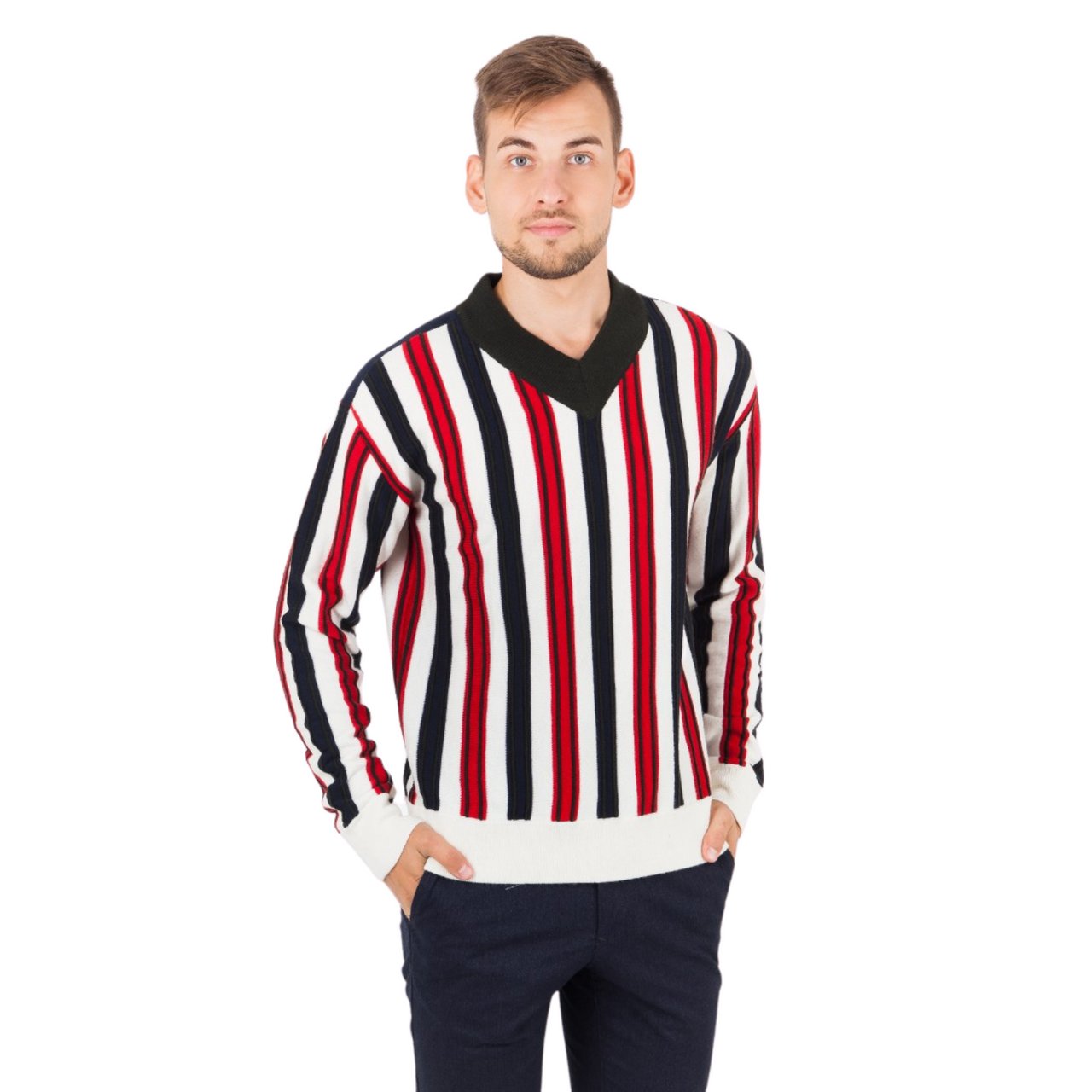 MW0MW07872 STRIPE PATCHED WORK TOMMY