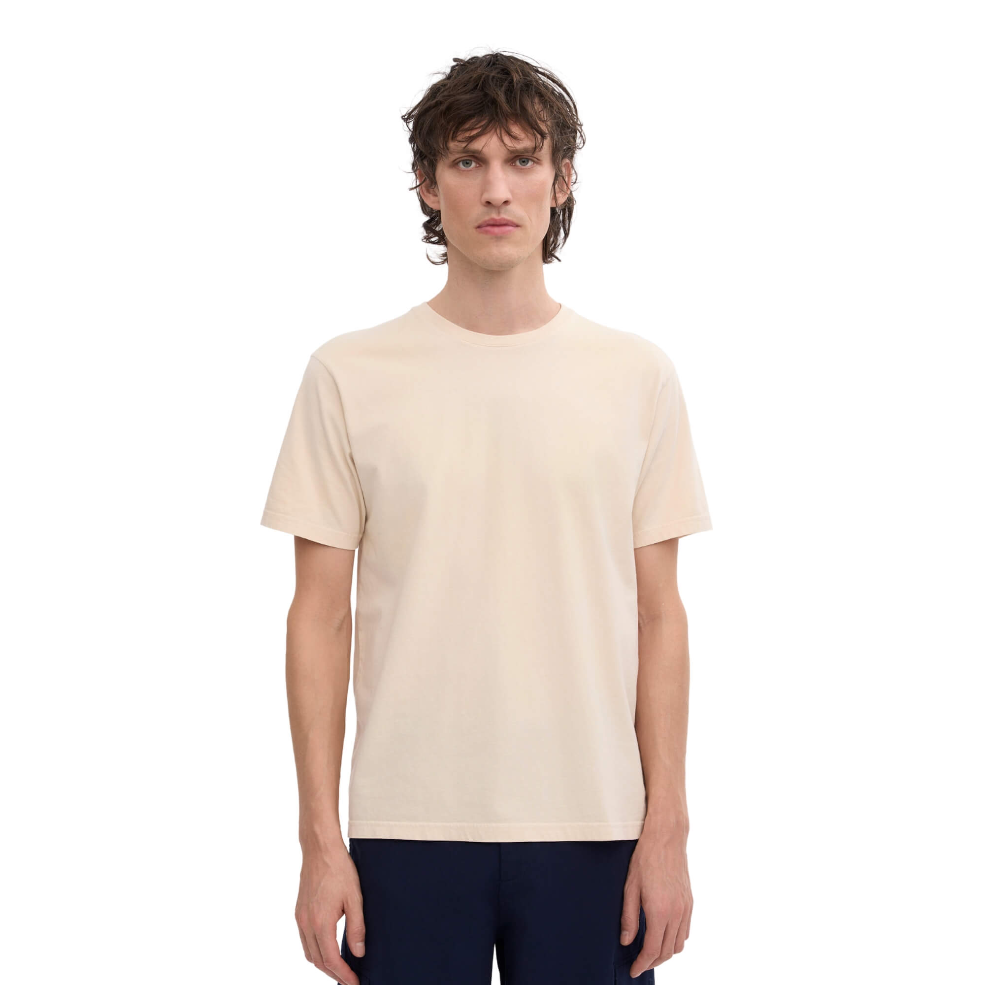 Camiseta Colorful Standard Hombre Classic Organic Blanco · imagen 1