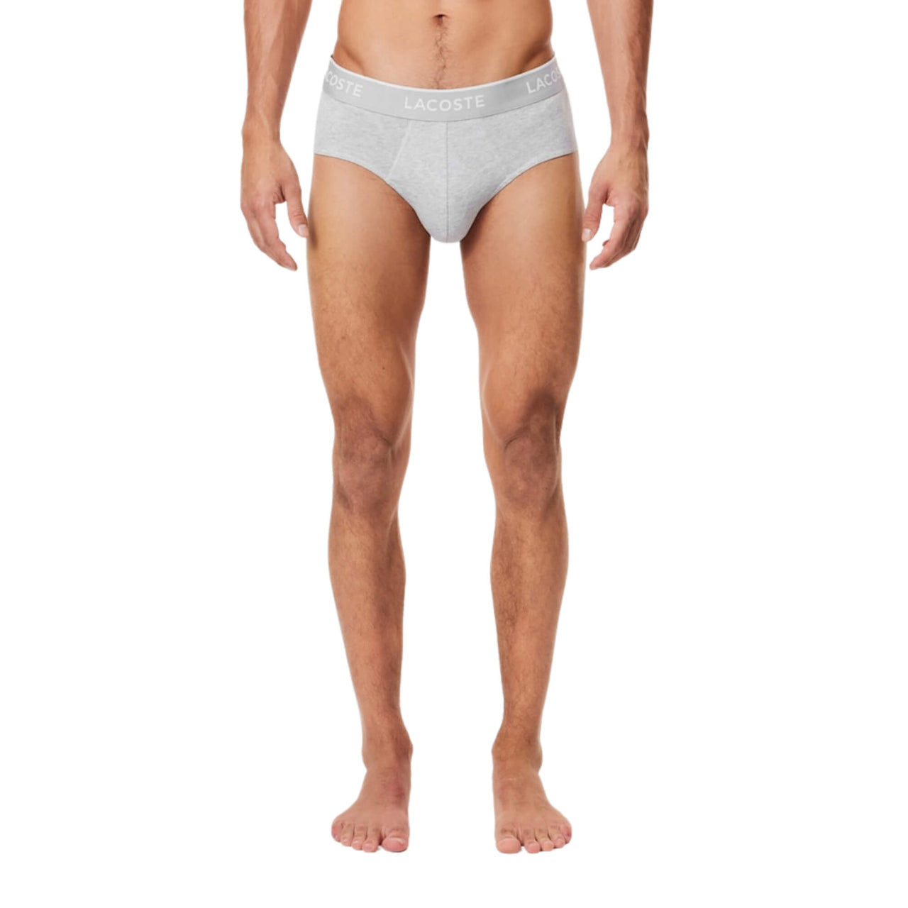 8H3472Nua Calzoncillos Lacoste Hombre 3 Pack Brief