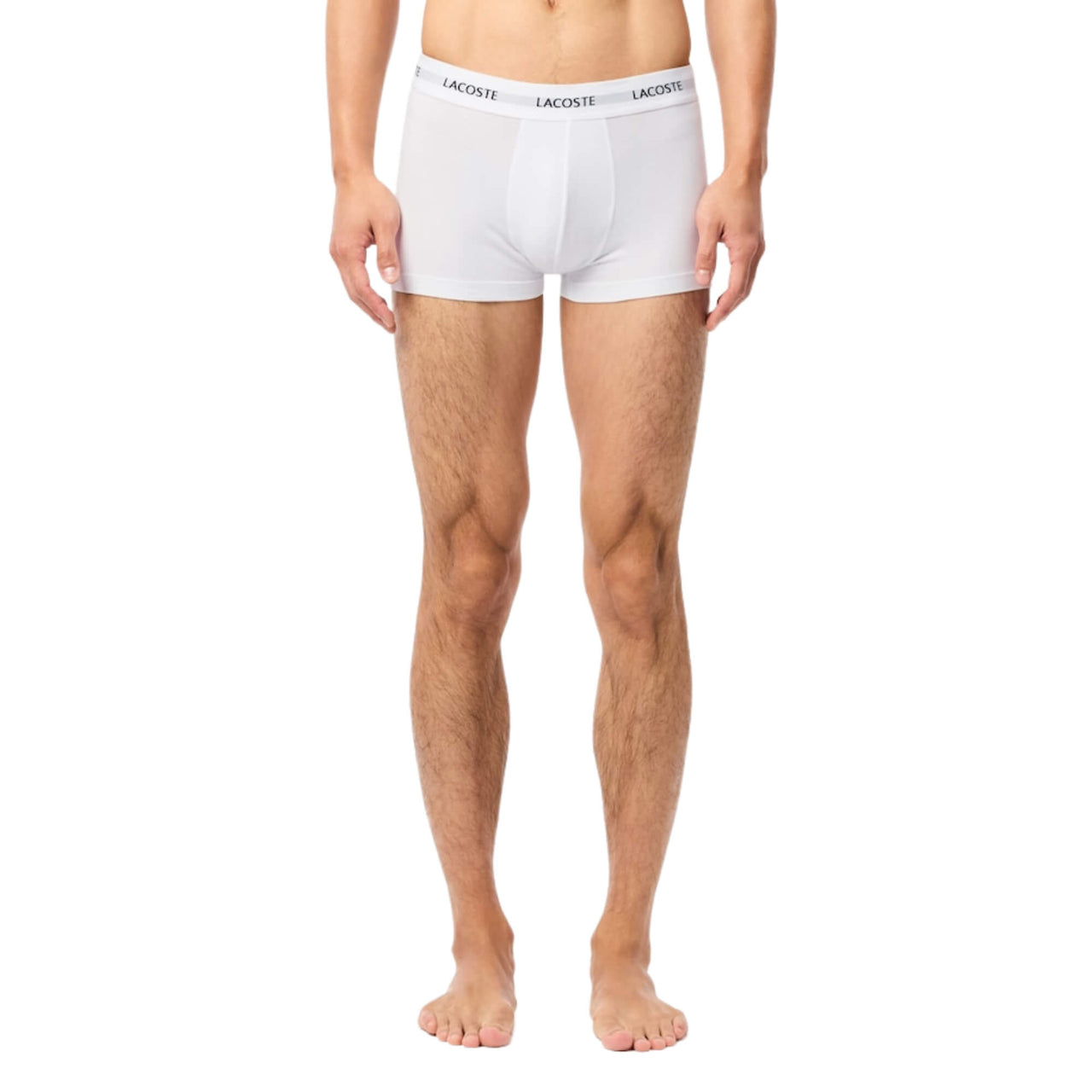 5H5150Nua Calzoncillos Lacoste Hombre 3 Packs Trunk