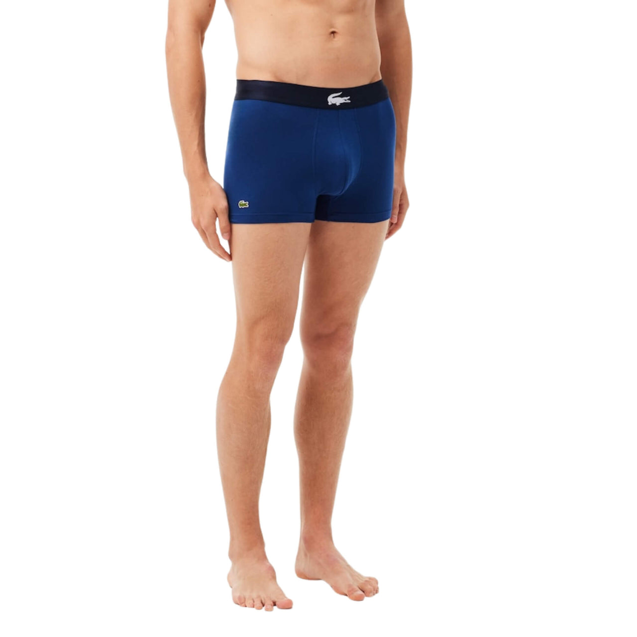 5H1803Bck Calzoncillos Lacoste Hombre 3 Packs Trunk