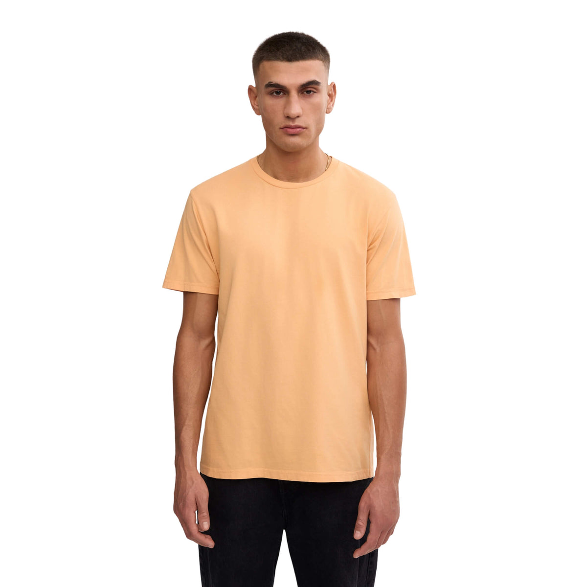 Camiseta Colorful Standard Hombre Classic Organic Naranja · imagen 1