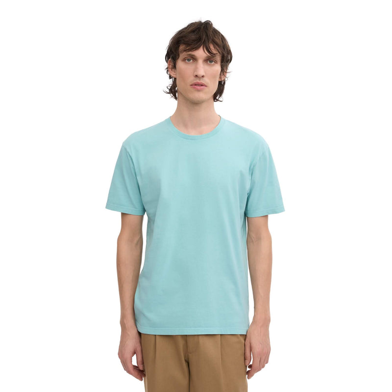 Camiseta Colorful Standard Hombre Classic Organic Azul Marino