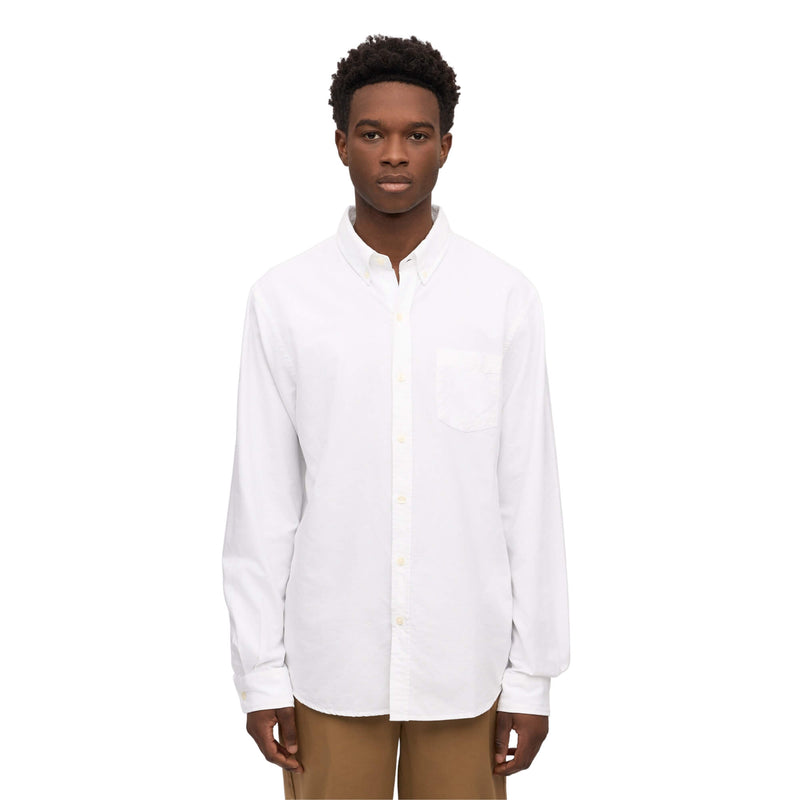 Camisa Colorful Standard Hombre Organic Button Down Blanca