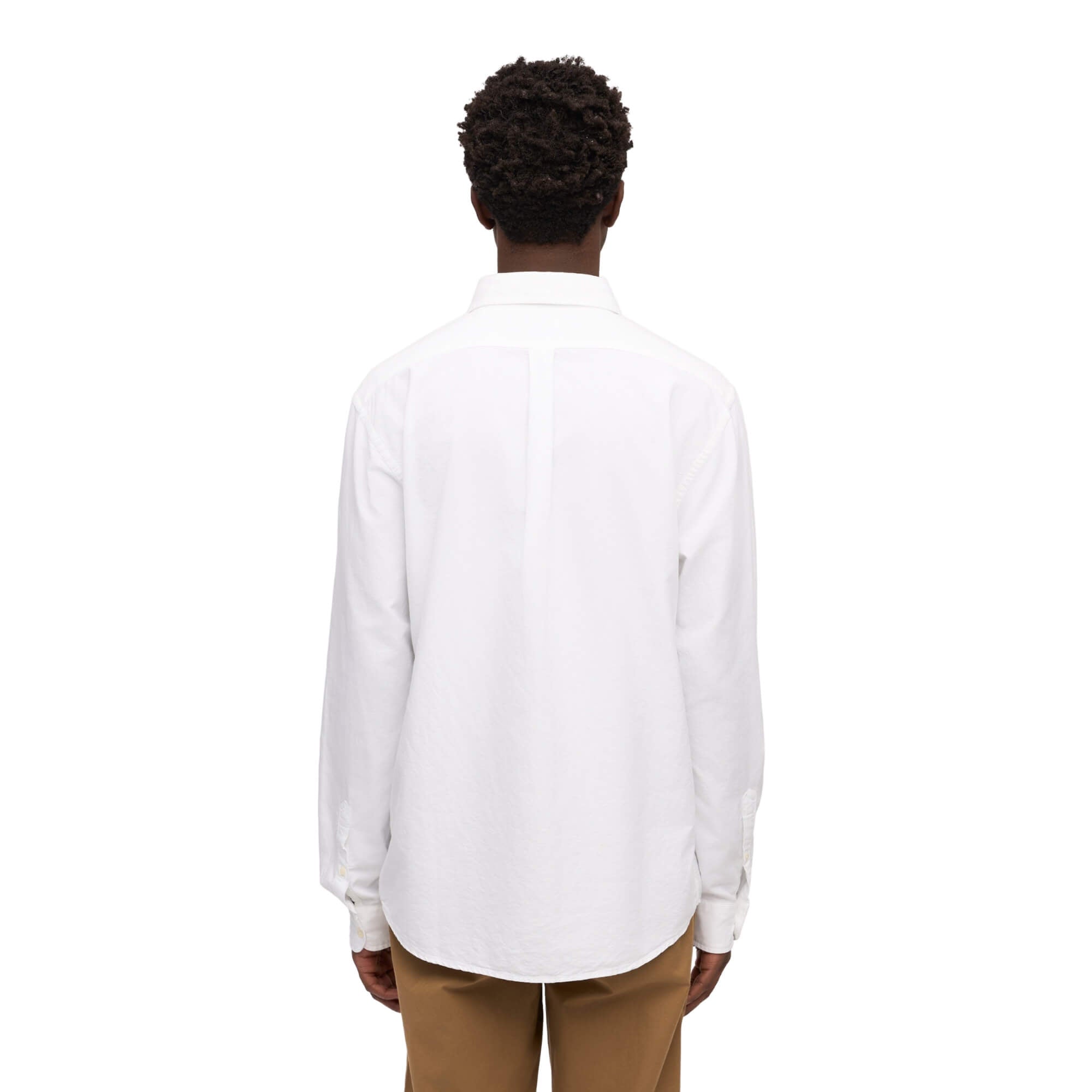 Camisa Colorful Standard Hombre Organic Button Down Blanca · imagen 3