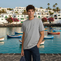 Thumbnail for 124604 Camisetas Silbon Hombre Minilogo Gris