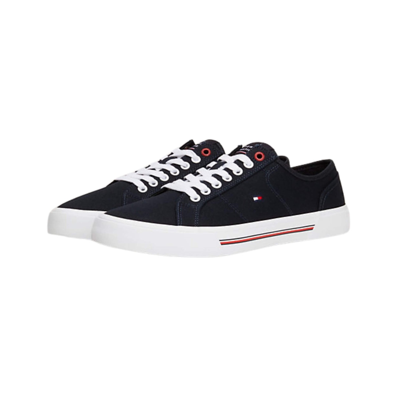 Fm0Fm04560Dw5 Zapatillas Tommy Hilfiger Hombre Core Corporate Vulc Canvas