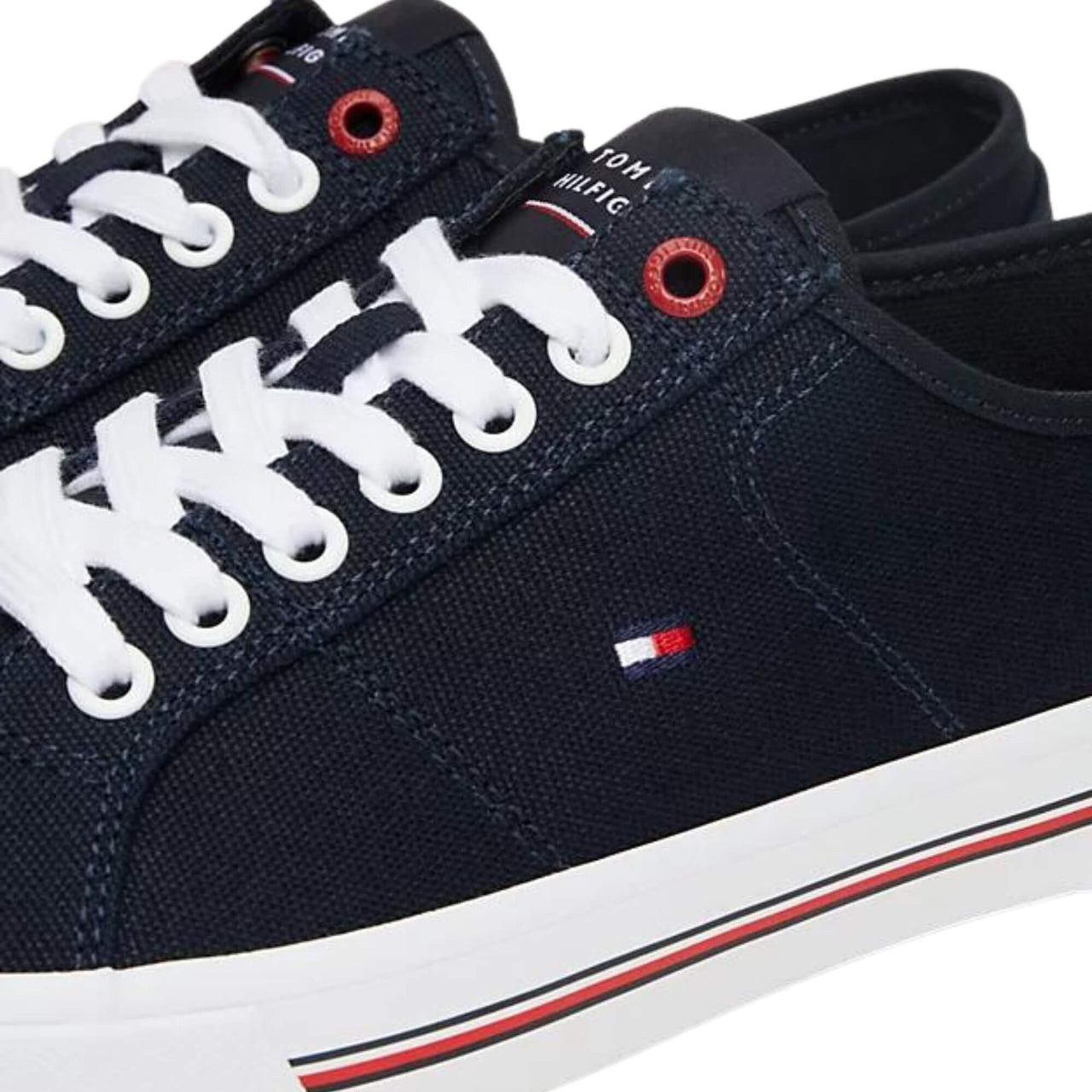 Fm0Fm04560Dw5 Zapatillas Tommy Hilfiger Hombre Core Corporate Vulc Canvas