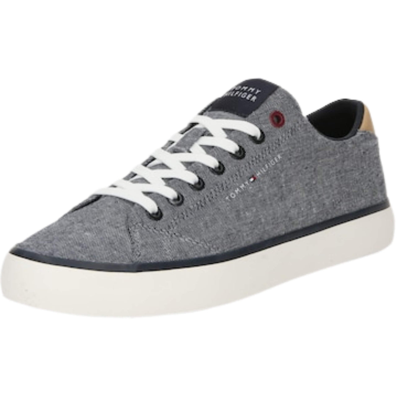 Fm0Fm04945Dw5 Zapatillas Tommy Hilfiger Hombre Th Hi Vulc Low Chambray