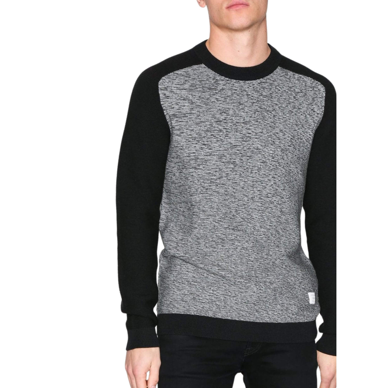 12128101 JCOVEGAS KNIT CREW NECK JACK JONES