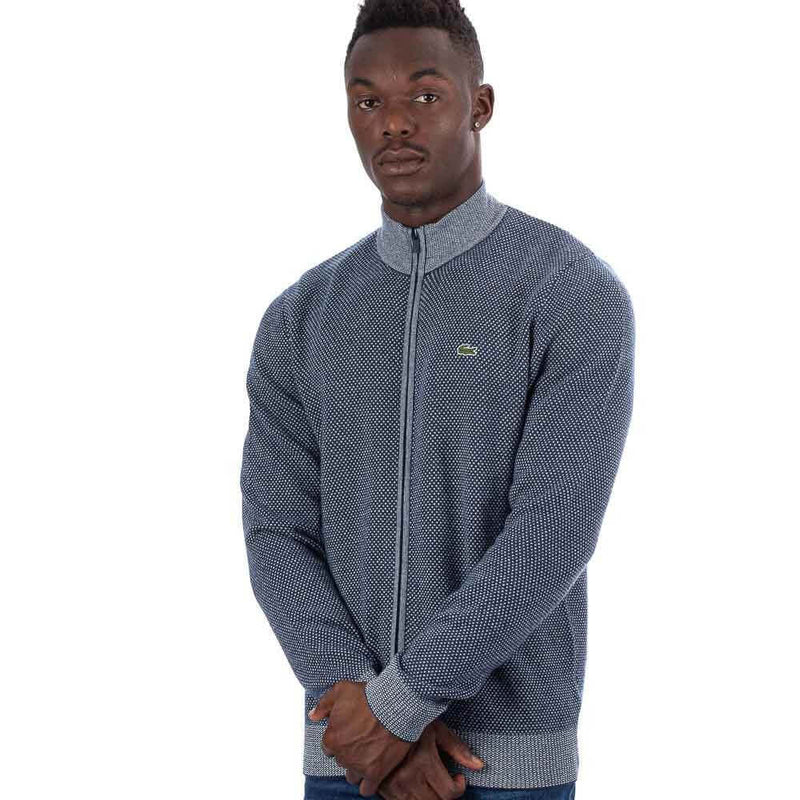 Chaqueta Tricot Bleu Indigo Fon | Lacoste