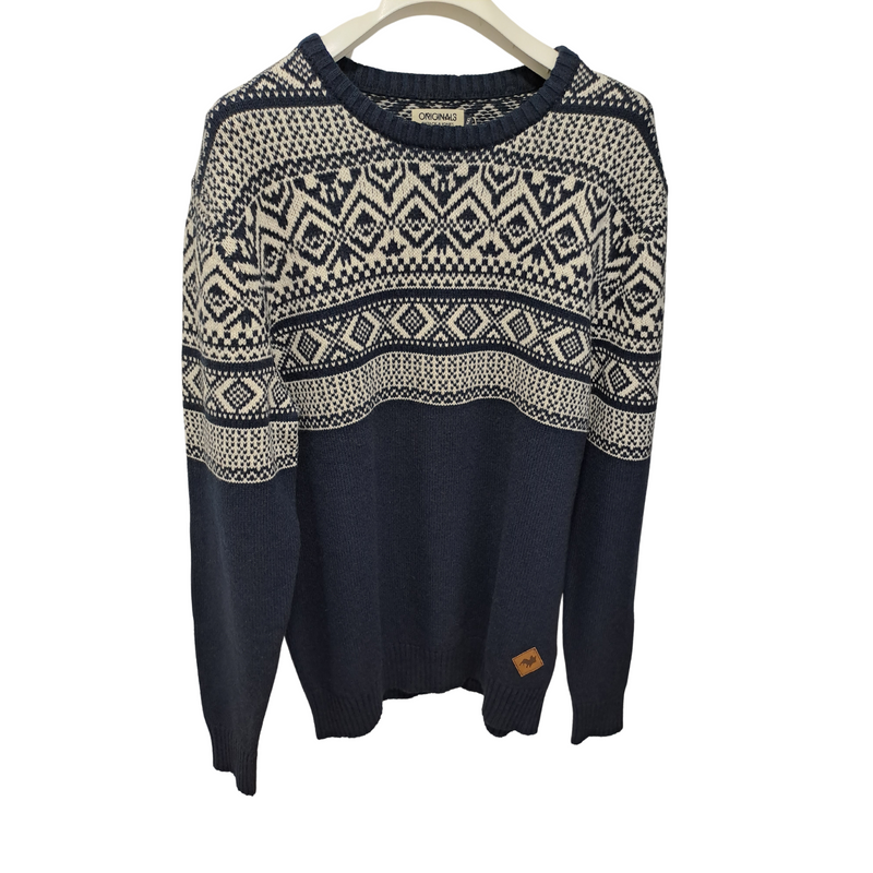 Jersey Jack Jones Winter Knit Crew Neck - | Originals By J And J