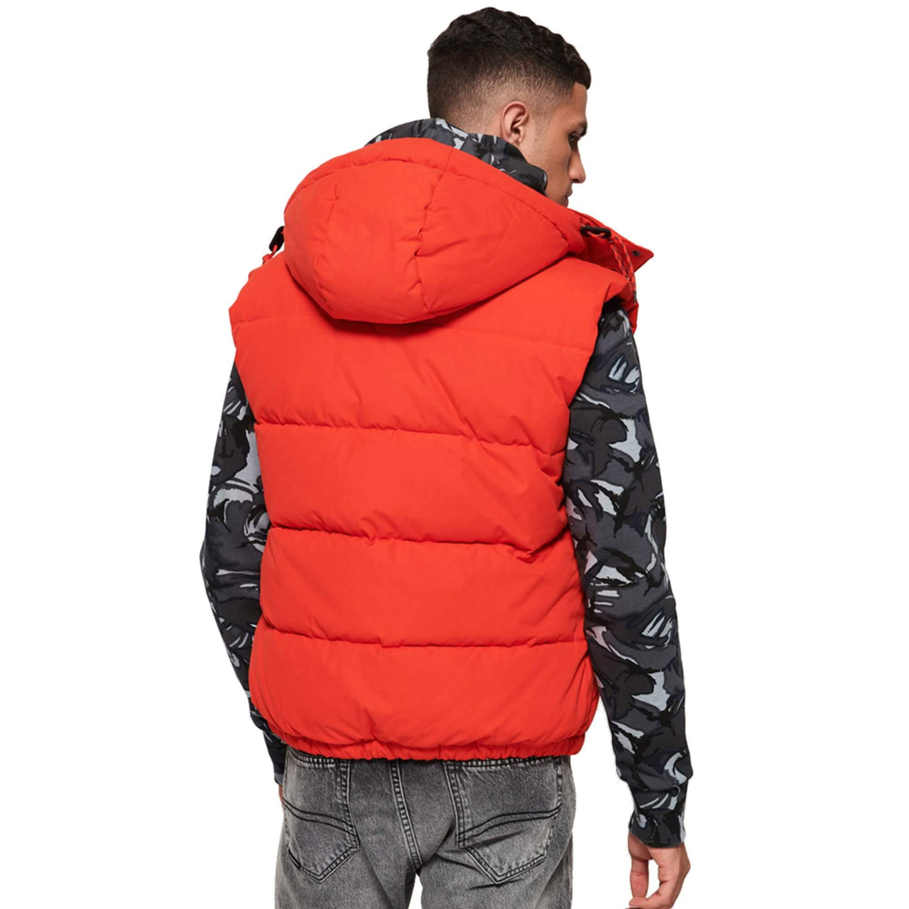 M50004CR NEW ACADEMY GILET SUPERDRY