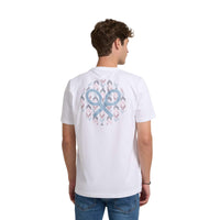 Thumbnail for 129953 Camisetas Silbon Hombre Circulo Etnico Blanca