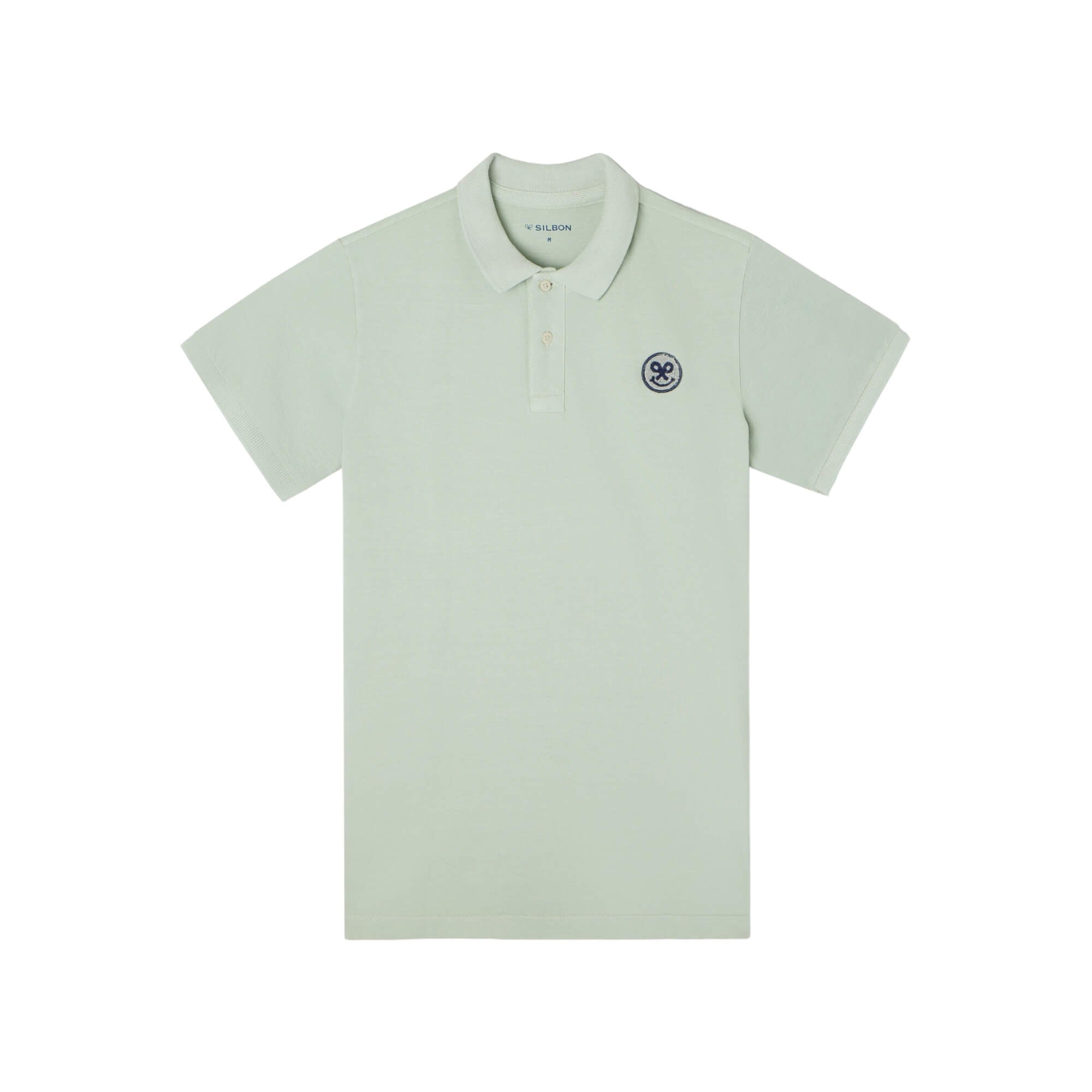 Polo Clasico Raqueta Smile Verde Claro | Silbon · imagen 1