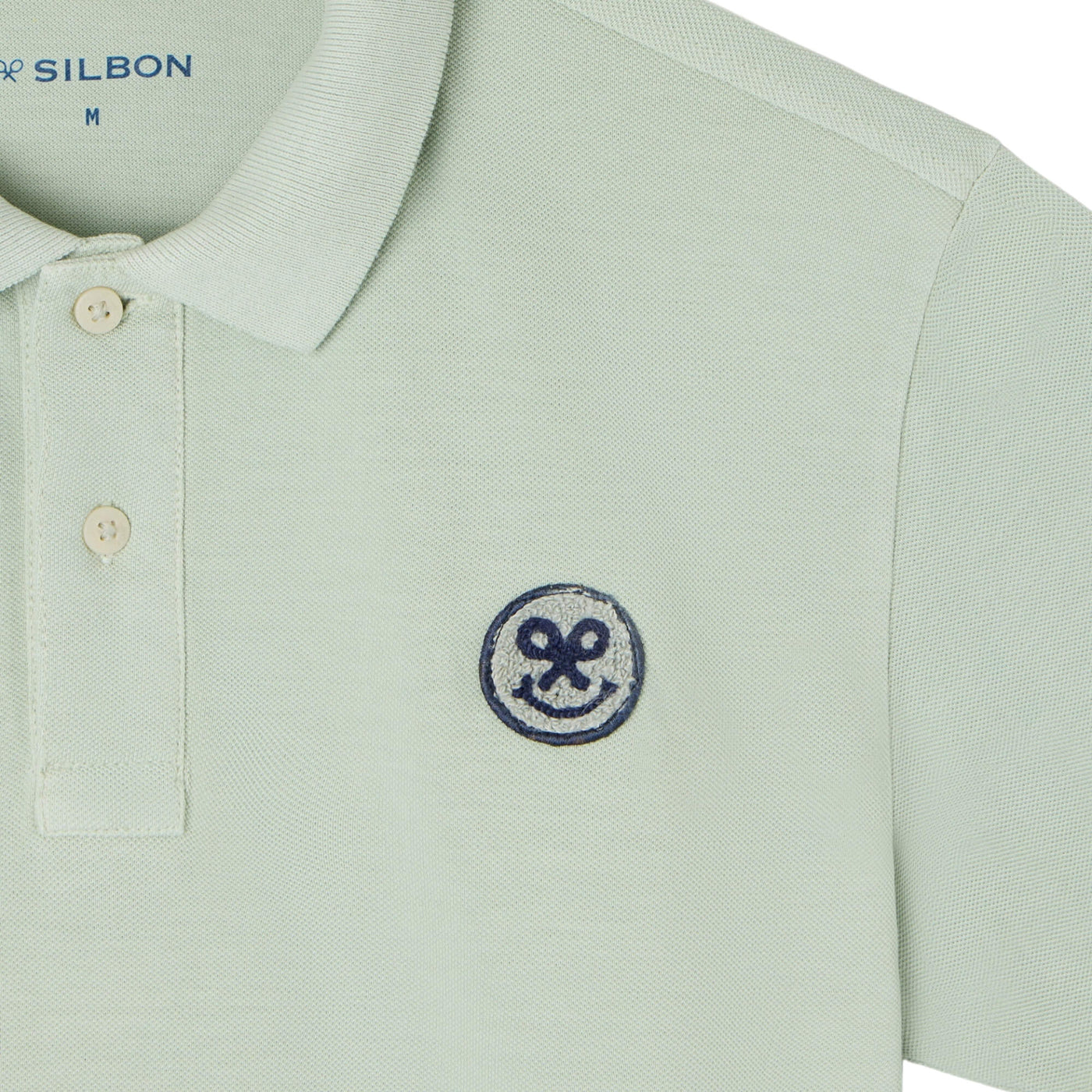 Polo Clasico Raqueta Smile Verde Claro | Silbon · imagen 2