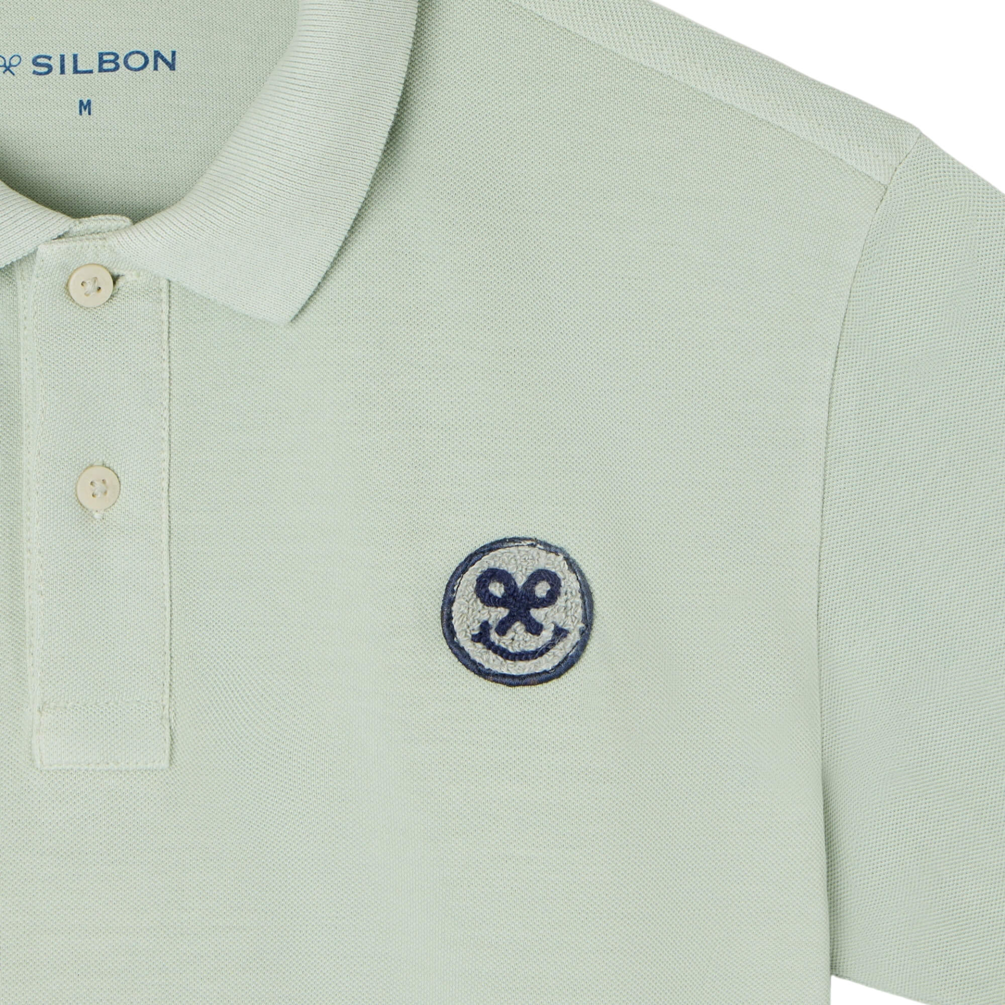 Polo Clasico Raqueta Smile Verde Claro | Silbon · imagen 2