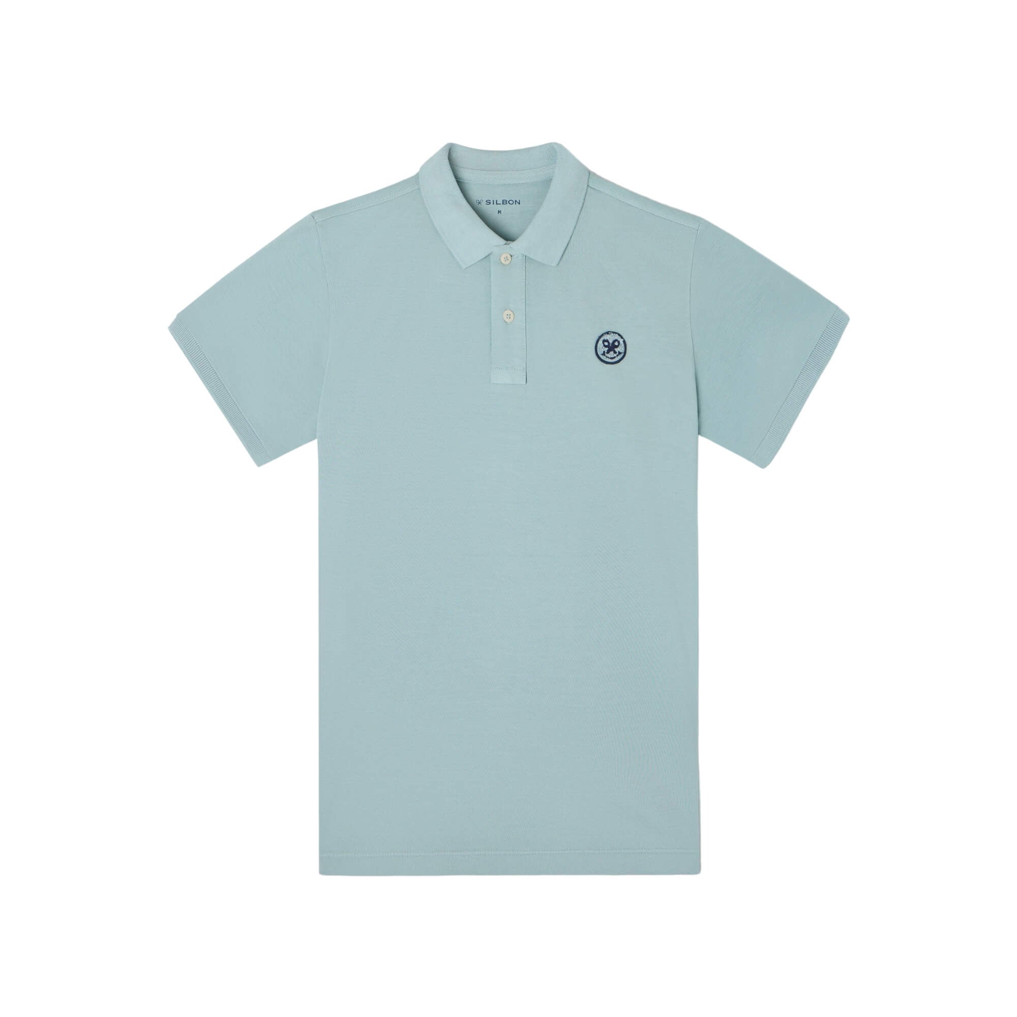 Polo Clasico Raqueta Smile Celeste | Silbon · imagen 1